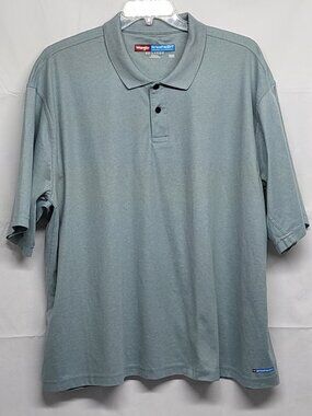 Wrangler Breathe Dri Polo Shirt Mens 3XL Performance Short Sleeve Wicking Tech
